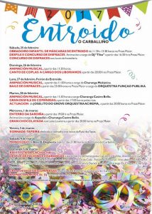 PROGRAMA ENTROIDO E FESTA DA CACHUCHA 2017