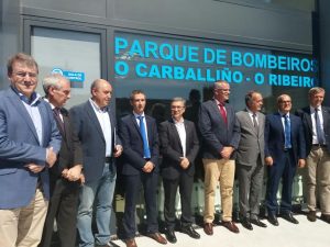 INAUGURADO EL NUEVO PARQUE DE BOMBEROS COMARCAL O CARBALLIÑO-O RIBEIRO