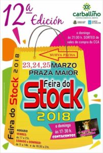 A 12ª FEIRA DO STOCK PROLÓNGASE ATA ESTE LUNS, 26 DE MARZO